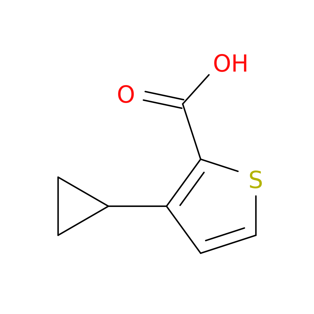 3-cyclopropylthiophene-2-carboxylic acid