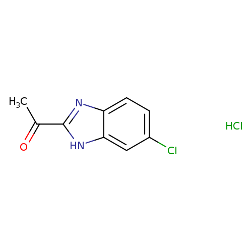 1-(6-chloro-1H-benzimidazol-2-yl)ethanone hydrochloride