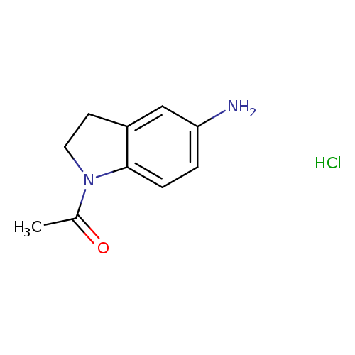 1-(5-amino-2,3-dihydro-1H-indol-1-yl)ethan-1-one hydrochloride