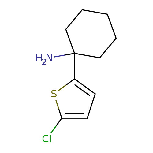 {[1-(5-chloro-2-thienyl)cyclohexyl]methyl}amine hydrochloride