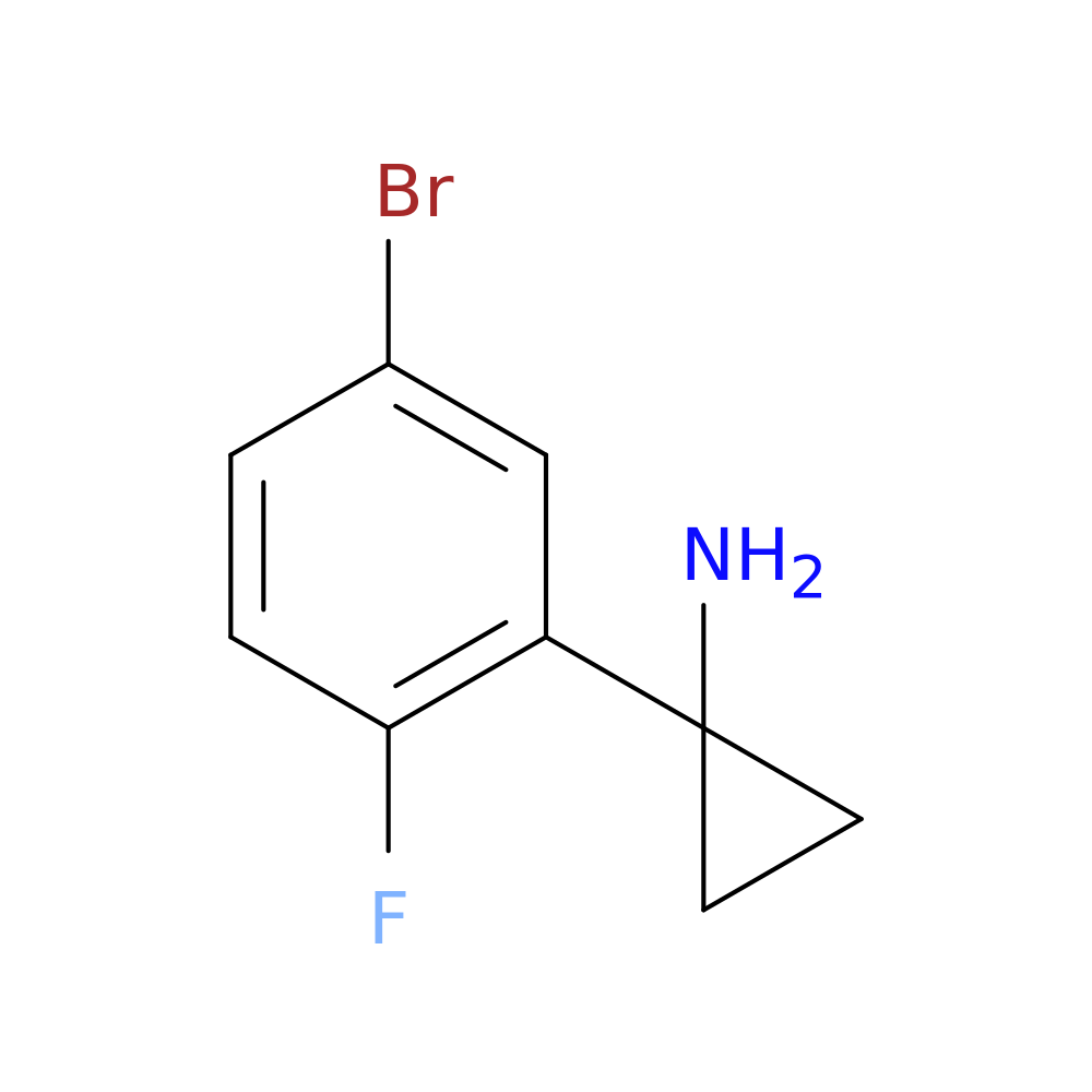1-(5-Bromo-2-Fluorophenyl)Cyclopropan-1-Amine