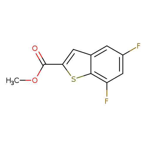 5,7-DIFLUORO-BENZO[B]THIOPHENE-2-CARBOXYLIC ACID METHYL ESTER