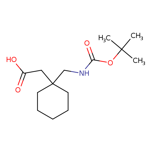 2-(1-(((tert-Butoxycarbonyl)amino)methyl)cyclohexyl)acetic acid