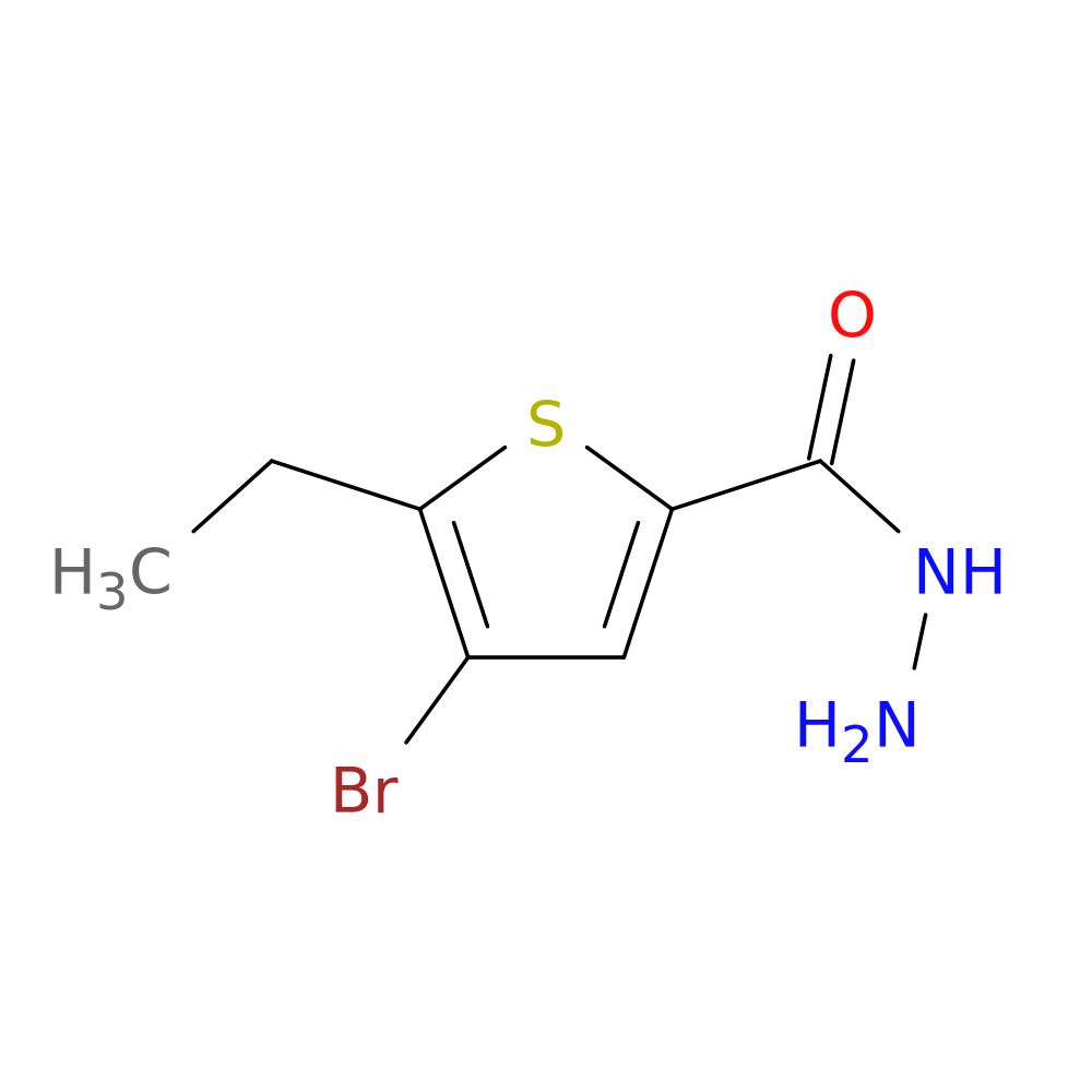 4-Bromo-5-ethylthiophene-2-carbohydrazide