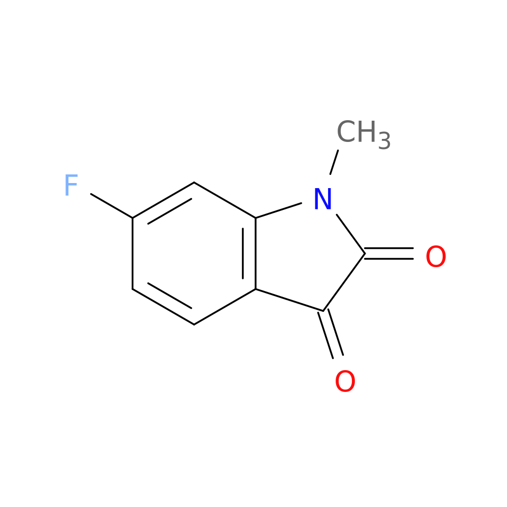 6-Fluoro-1-methylindoline-2,3-dione