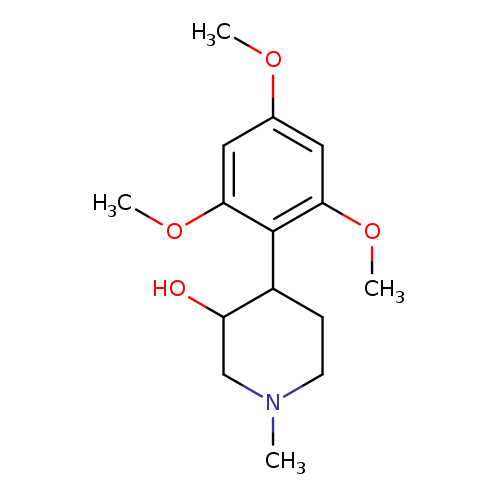 1-Methyl-4-(2,4,6-trimethoxyphenyl)piperidin-3-ol