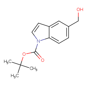 1H-INDOLE-1-CARBOXYLIC ACID, 5-(HYDROXYMETHYL)-, 1,1-DIMETHYLETHYL ESTER
