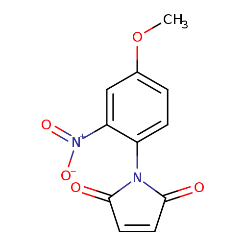 1-(4-methoxy-2-nitrophenyl)-2,5-dihydro-1H-pyrrole-2,5-dione