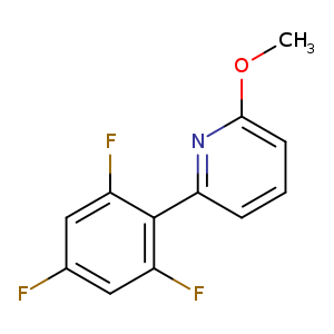 2-Methoxy-6-(2,4,6-trifluorophenyl)pyridine
