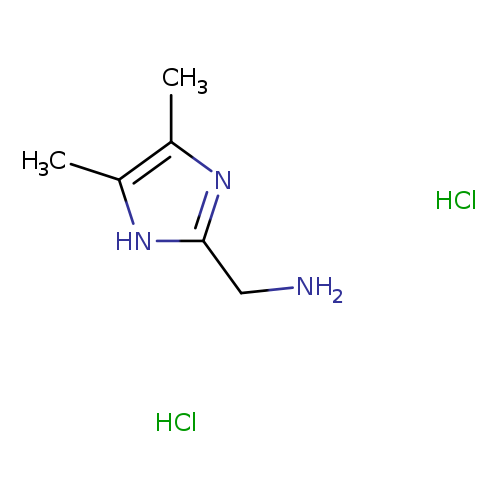 (4,5-dimethyl-1H-imidazol-2-yl)methanamine dihydrochloride