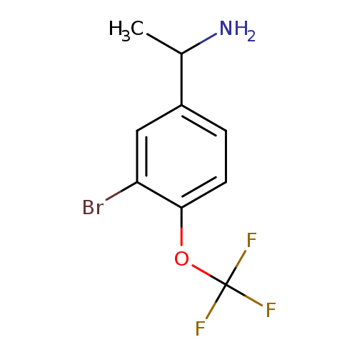1-(3-Bromo-4-trifluoromethoxy-phenyl)-ethylamine