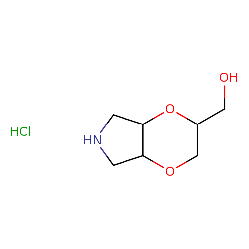 {hexahydro-2H-[1,4]dioxino[2,3-c]pyrrol-2-yl}methanol hydrochloride