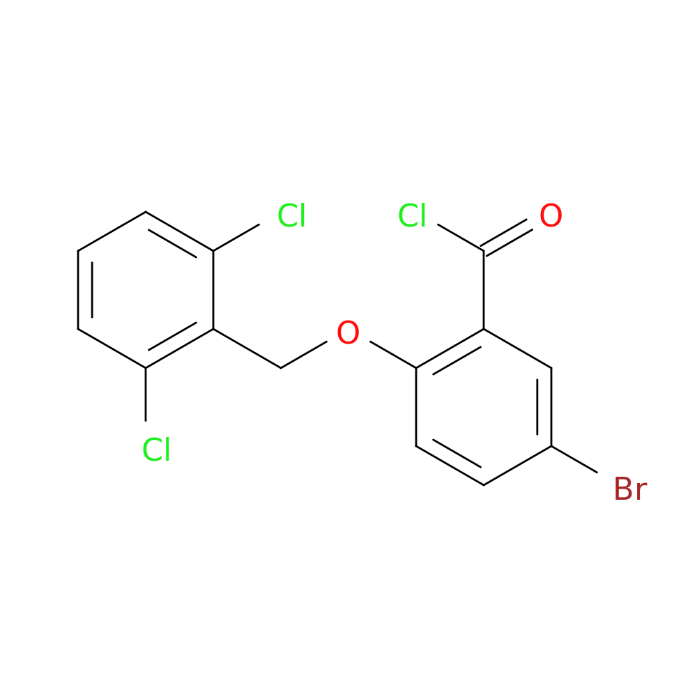 5-Bromo-2-[(2,6-dichlorobenzyl)oxy]benzoyl chloride