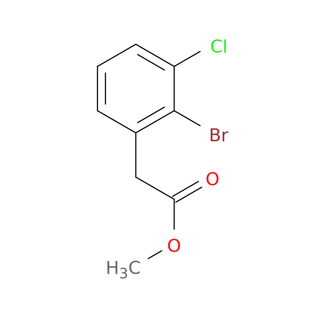 Methyl 2-(2-bromo-3-chlorophenyl)acetate
