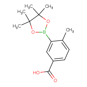 Benzoic acid, 4-methyl-3-(4,4,5,5-tetramethyl-1,3,2-dioxaborolan-2-yl)-