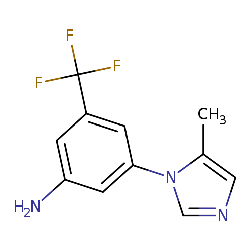 3-(5-Methyl-1H-imidazol-1-yl)-5-(trifluoromethyl)benzenamine