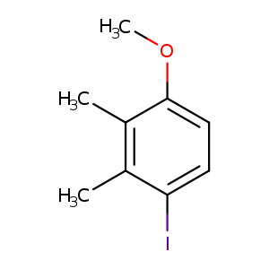 Benzene, 1-iodo-4-methoxy-2,3-dimethyl-