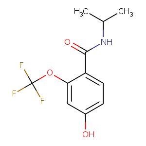 4-Hydroxy-N-isopropyl-2-trifluoromethoxy-benzamide