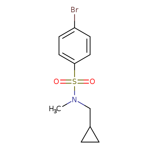 4-Bromo-N-(cyclopropylmethyl)-N-methylbenzenesulfonamide