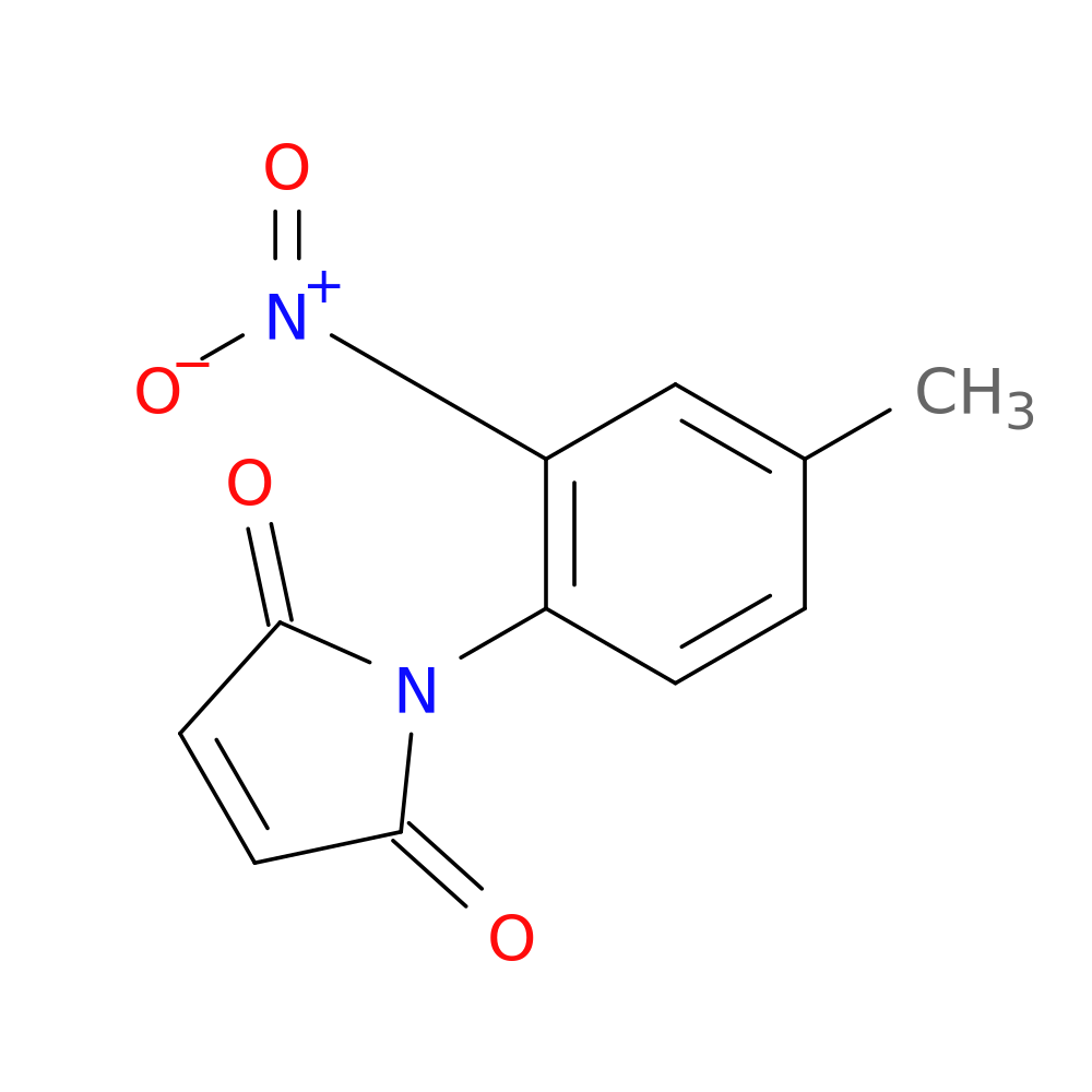 1-(4-methyl-2-nitrophenyl)-2,5-dihydro-1H-pyrrole-2,5-dione