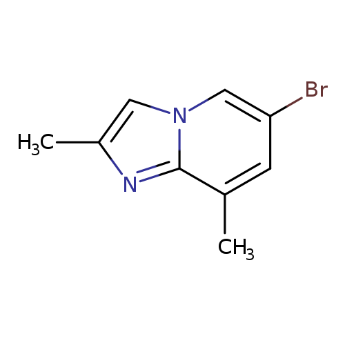 6-bromo-2,8-dimethylimidazo[1,2-a]pyridine