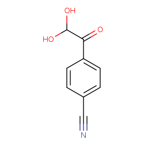 Benzonitrile, 4-(2,2-dihydroxyacetyl)-