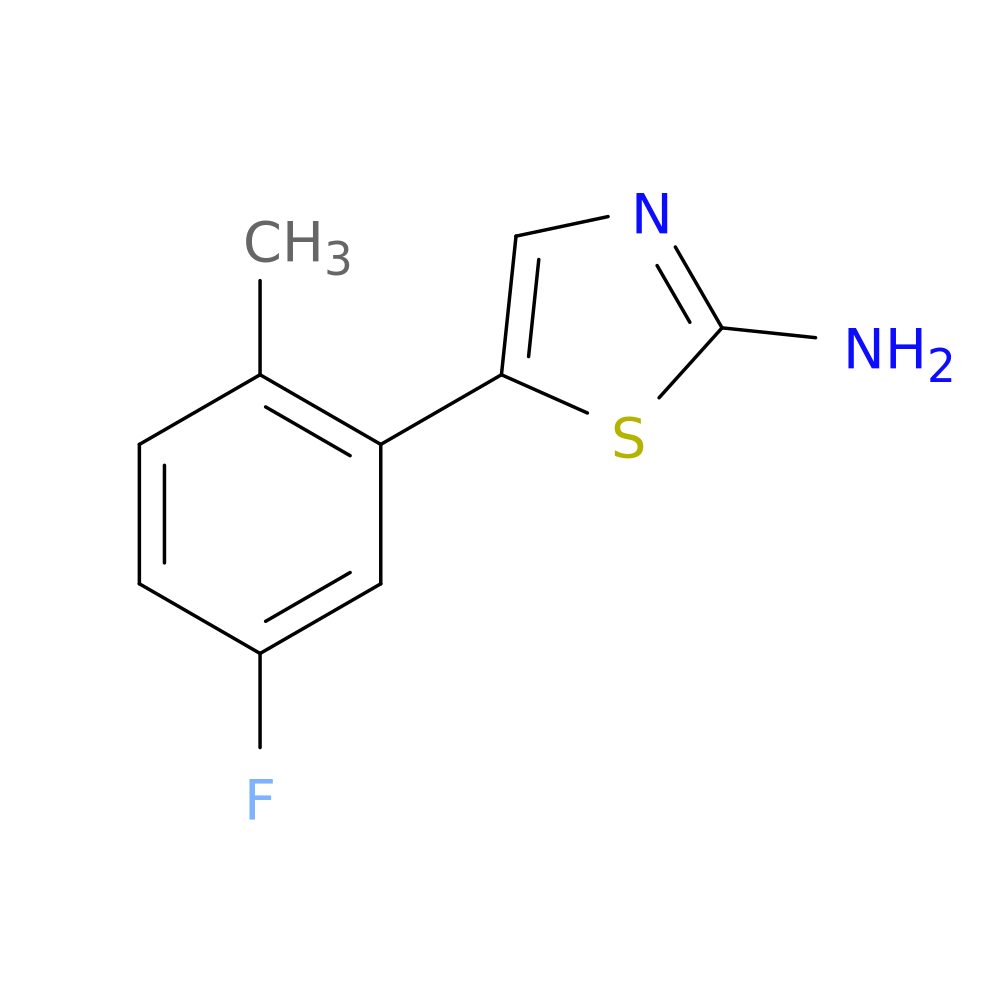5-(5-Fluoro-2-methylphenyl)thiazol-2-amine