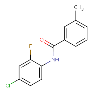 N-(2-Fluoro-4-chlorophenyl)-3-methylbenzamide