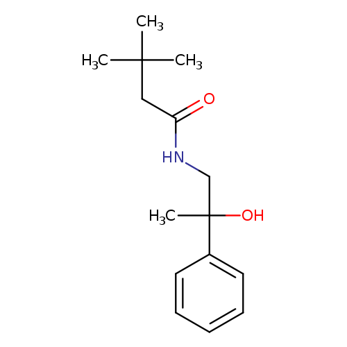 N-(2-hydroxy-2-phenylpropyl)-3,3-dimethylbutanamide