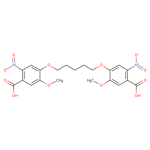 BENZOIC ACID, 4,4'-[1,5-PENTANEDIYLBIS(OXY)]BIS[5-METHOXY-2-NITRO-
