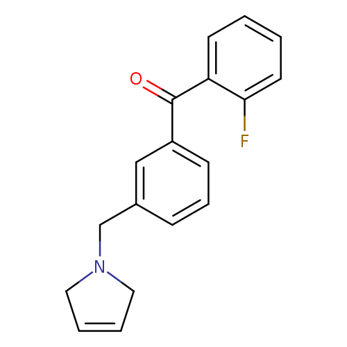 (3-((2,5-Dihydro-1H-pyrrol-1-yl)methyl)phenyl)(2-fluorophenyl)methanone