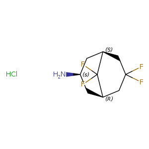 (1R,3s,5S)-7,7,9,9-tetrafluorobicyclo[3.3.1]nonan-3-amine hydrochloride