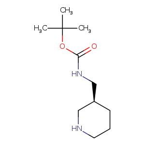 Carbamic acid, N-[(3S)-3-piperidinylmethyl]-, 1,1-dimethylethyl ester