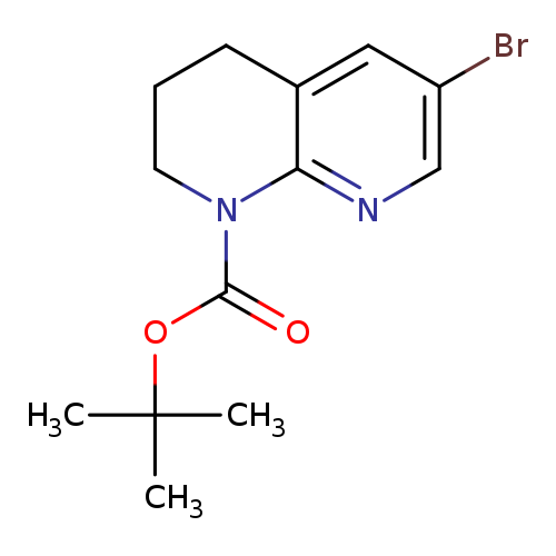 tert-Butyl 6-bromo-3,4-dihydro-1,8-naphthyridine-1(2h)-carboxylate