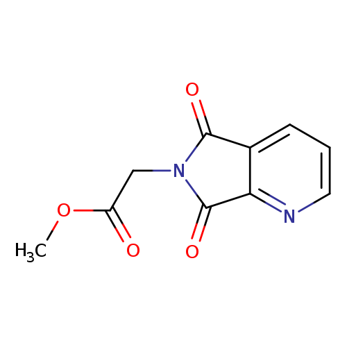 methyl 2-{5,7-dioxo-5H,6H,7H-pyrrolo[3,4-b]pyridin-6-yl}acetate