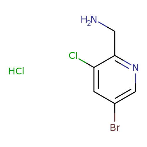 (5-Bromo-3-chloropyridin-2-yl)methanamine hydrochloride