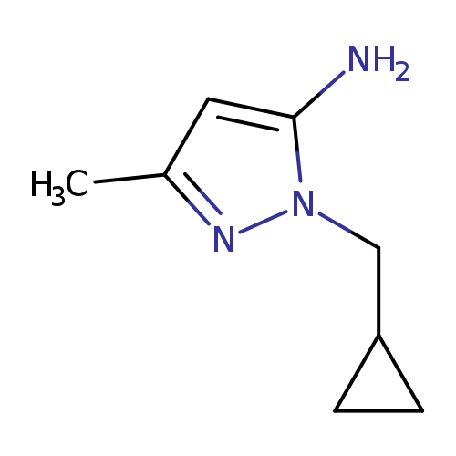 1-(cyclopropylmethyl)-3-methyl-1H-pyrazol-5-amine