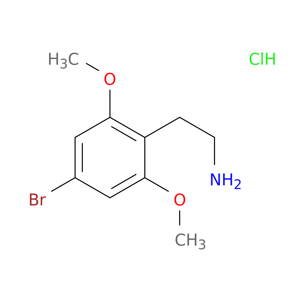 2-(4-bromo-2,6-dimethoxyphenyl)ethan-1-amine hydrochloride