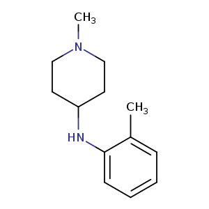 1-methyl-N-(2-methylphenyl)piperidin-4-amine