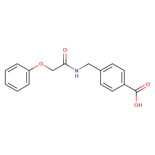 4-([(Phenoxyacetyl)amino]methyl)benzoic acid