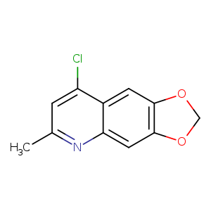 8-Chloro-6-methyl[1,3]dioxolo[4,5-g]quinoline
