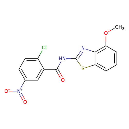 2-chloro-N-(4-methoxy-1,3-benzothiazol-2-yl)-5-nitrobenzamide