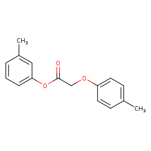3-methylphenyl (4-methylphenoxy)acetate