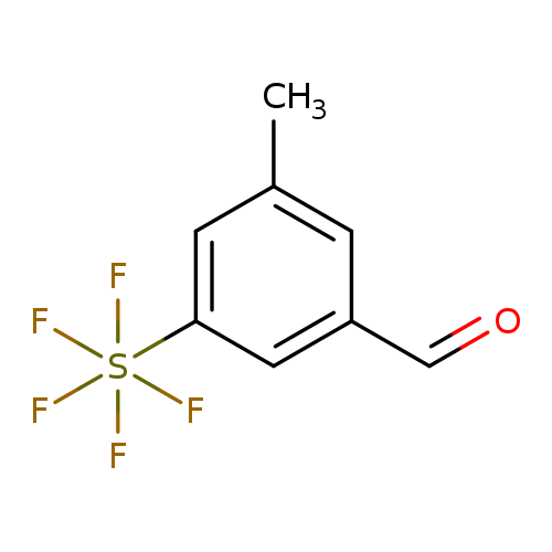 3-Methyl-5-(pentafluorosulfur)benzaldehyde