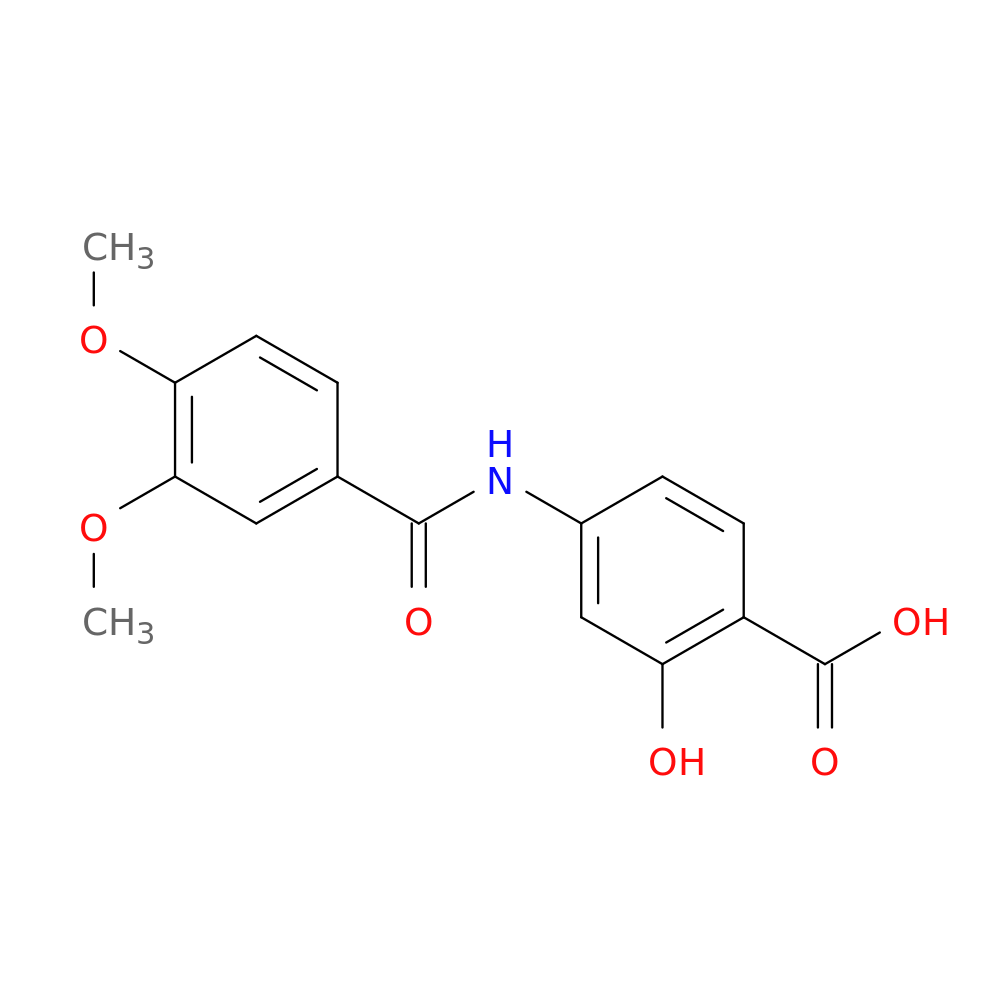 4-(3,4-dimethoxybenzamido)-2-hydroxybenzoic acid