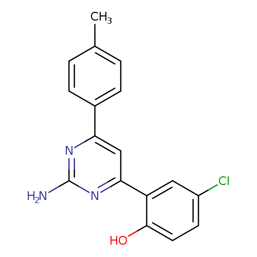 Phenol, 2-[2-amino-6-(4-methylphenyl)-4-pyrimidinyl]-4-chloro-