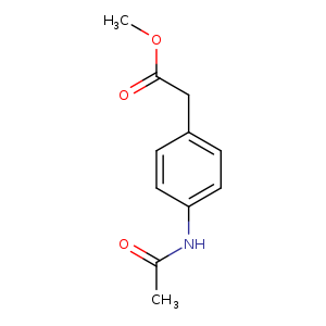 Benzeneacetic acid, 4-(acetylamino)-, methyl ester