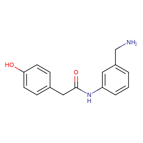 N-(3-Aminomethyl-phenyl)-2-(4-hydroxy-phenyl)-acetamide