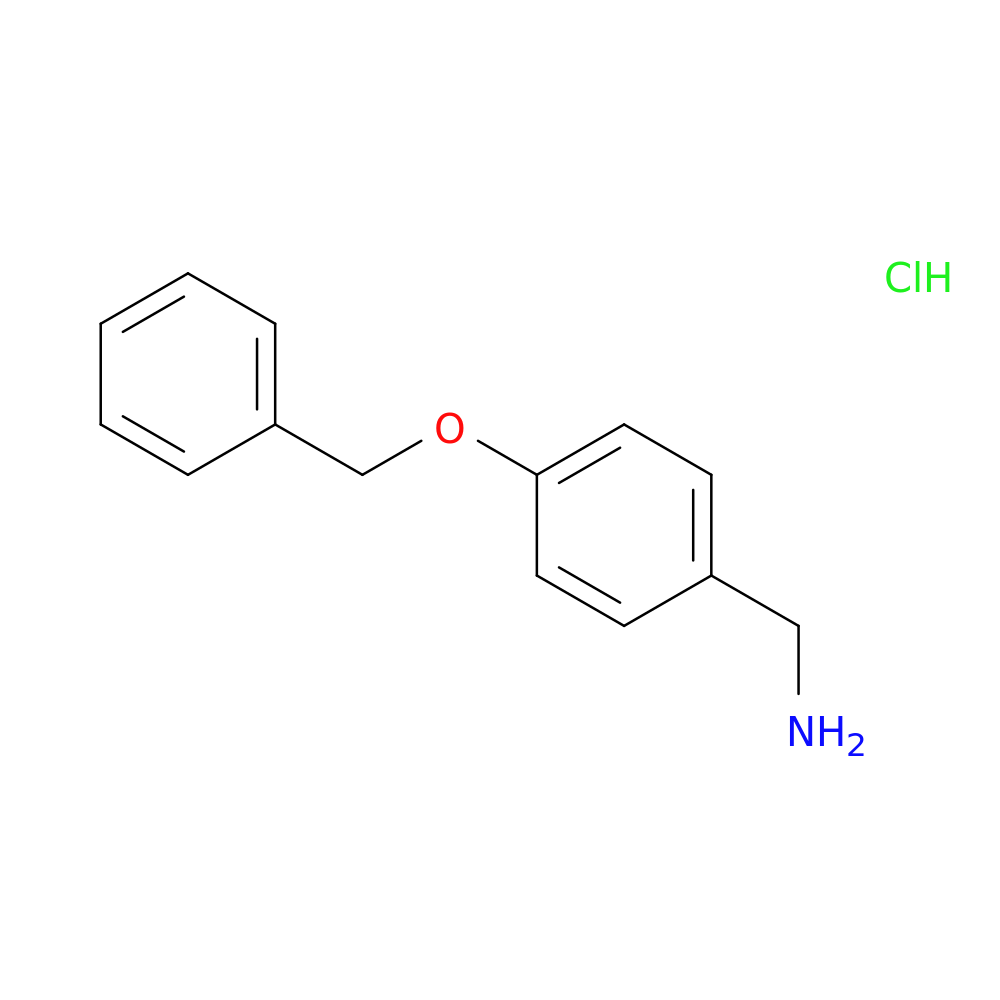 [4-(Benzyloxy)phenyl]methanamine hydrochloride