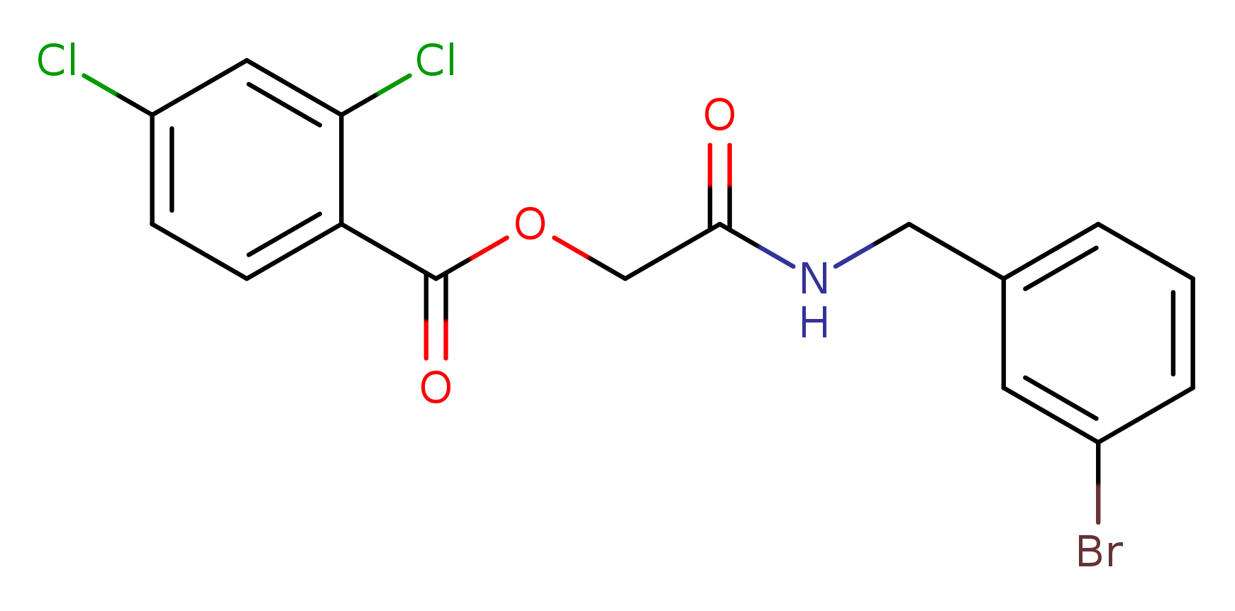 {[(3-bromophenyl)methyl]carbamoyl}methyl 2,4-dichlorobenzoate